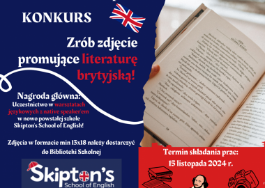 KONKURS LITERATURA BRYTYJSKA W OBIEKTYWIE