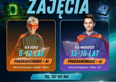 ClickON – bezpłatne zajęcia z AI i programowania